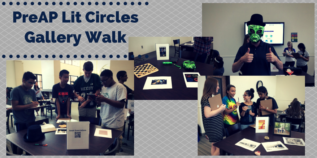 PreAP Lit Circles Gallery Walk