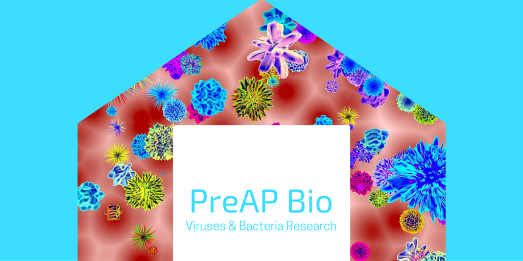 PreAP Bio Viruses & Bacteria Research Blog Post Banner