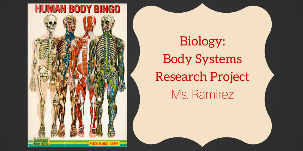 Biology- Body Systems Research Banner